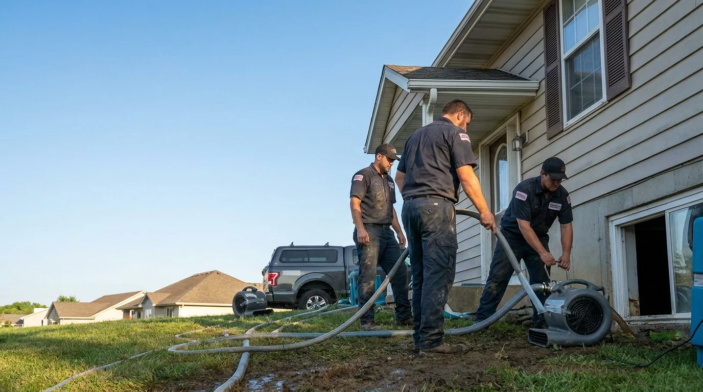 Water Removal in West Monroe, LA near me